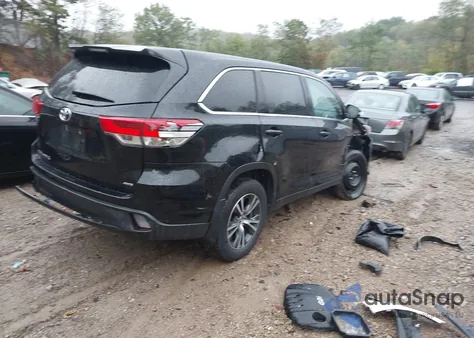 2019 Toyota Highlander Le from USA, damaged, VIN 5TDBZRFH3KS724426